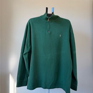 Polo by Ralph Lauren Green Zip Up Sweater